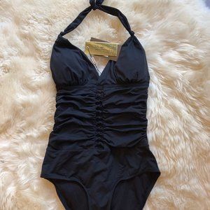 Black One Piece Swimsuit